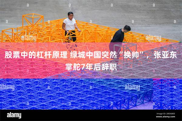 股票中的杠杆原理 绿城中国突然“换帅”，张亚东掌舵7年后辞职