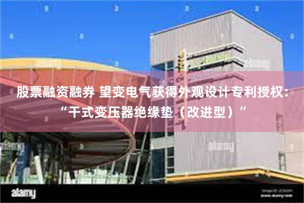 股票融资融券 望变电气获得外观设计专利授权：“干式变压器绝缘垫（改进型）”